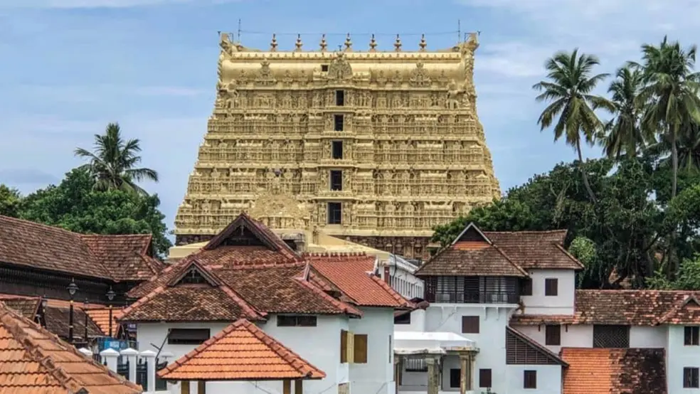 Thiruvananthapuram Temple is a revered Hindu site famous for its historic significance and beautiful architecture