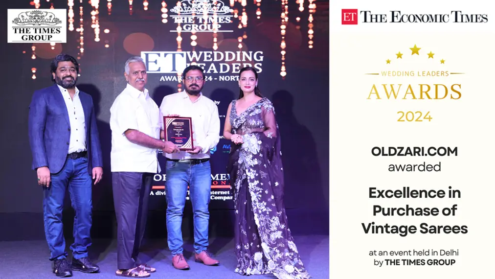 A celebration of excellence, including the Economic Times Awards for puchasing vintage saree.