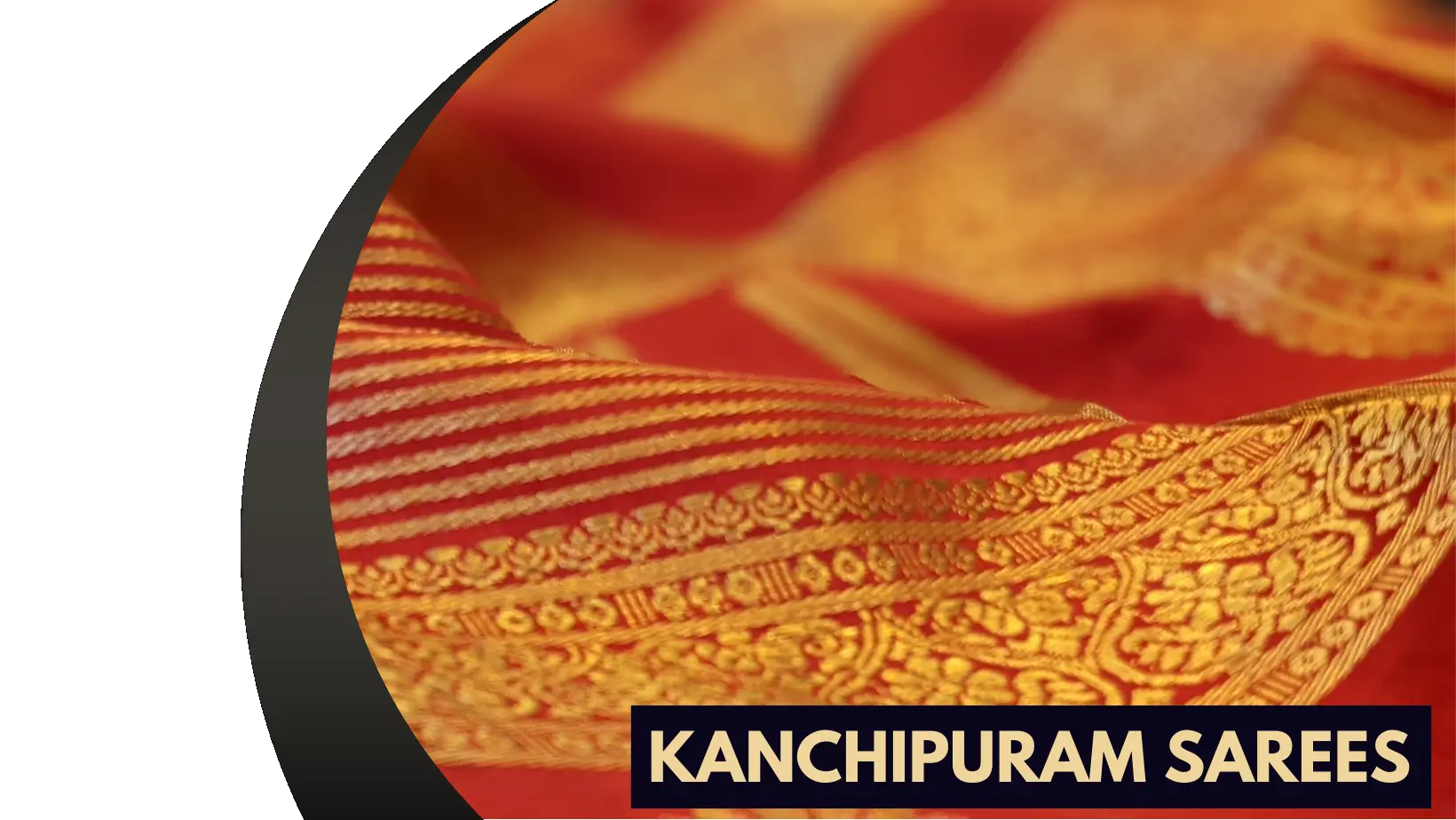 Kanchipuram silk sarees showcase intricate designs and rich colors, embodying traditional elegance.